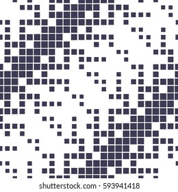 halftone purple square geometric gradient pattern