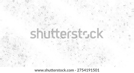 Halftone radial split gradient pattern, black dots forming dynamic center fade, minimal abstract geometric texture perfect for visual layout