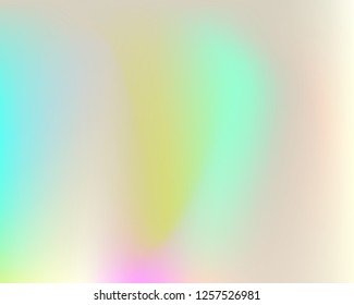 Halftone rainbow colors gradient background. Pastel colorful magic mesh template. Pearl unicorn colors fairy tale gradient texture. Original Iridescent wallpapers for your design