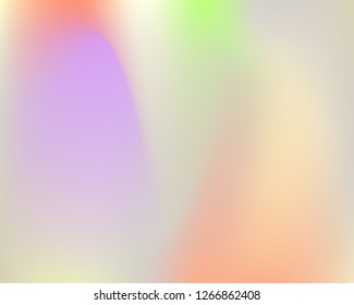 Halftone rainbow colors gradient background. Pastel colorful magic mesh template. Pearl unicorn colors fairy tale gradient texture. Original Iridescent wallpapers for your design