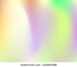 Halftone rainbow colors gradient background. Pastel colorful magic mesh template. Pearl unicorn colors fairy tale gradient texture. Original Iridescent wallpapers for your design