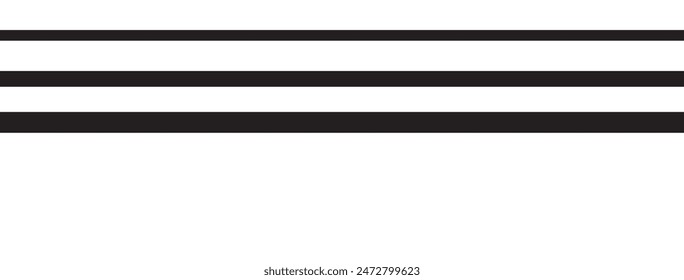 Halftone random horizontal straight parallel lines, stripes pattern and background. Lines vector illustrations. Streaks, strips, hatching and pinstripes element. Liny, lined, striped vector