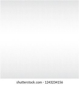 Аbstract halftone from raster dots on a white background