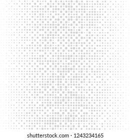 Аbstract halftone from raster dots on a white background