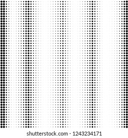 Аbstract halftone from raster dots on a white background