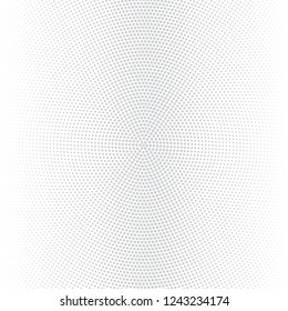 Аbstract halftone from raster dots on a white background