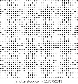 halftone rectangle dots vector in white background