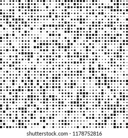 halftone rectangle dots vector in white background