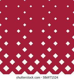 halftone red diamond geometric gradient pattern