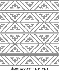 Halftone round black seamless background retro geometry check frame line