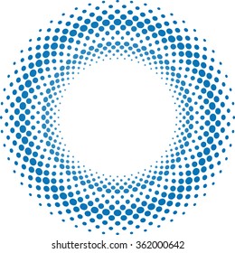Halftone Round Dots