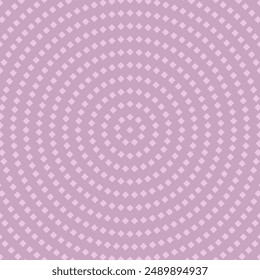 Halftone round square pattern background - circular abstract vector design from small squares