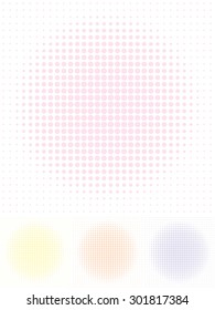 Halftone Screen Background