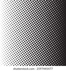Halftone Screen dot vector print gradient
