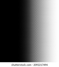 Halftone, screntone comic elefent. Fading, gradation effect