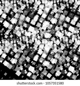 Halftone seamless background. Abstract pattern with different colors elements for textile or wallpaper. Halftone Seamless Background with Color Elements for your Design. Vector Texture.