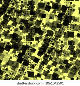 Halftone seamless background. Vintage background with different colors squares for banner or mobile application. Halftone Seamless Background with Color Elements for your Design. Vector Texture.