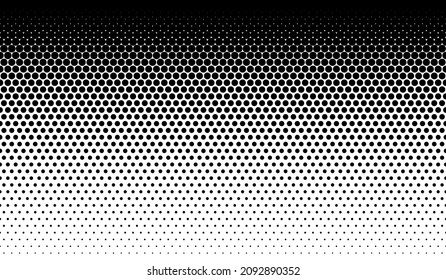 Halftone seamless pattern  Dot background  Gradient faded dots  Half tone texture  Gradation patern  Black color circle isolated white backdrop for overlay effect  Geometric bg  Vector illustration