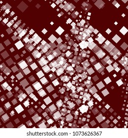 Halftone seamless pattern. Grunge background with different colors squares for card or flyer. Halftone Seamless Background with Color Elements for your Design. Vector Texture.