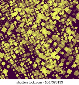 Halftone seamless pattern. Vintage background with different colors squares for banner or mobile application. Halftone Seamless Background with Color Elements for your Design. Vector Texture.