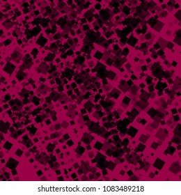 Halftone seamless pattern. Vintage pattern with different colors elements for banner or mobile application. Halftone Seamless Pattern with Color Squares for your Design. Vector Texture.