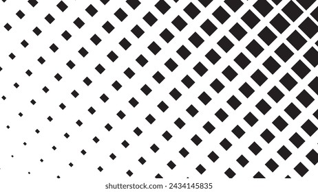 Fondo de patrón blanco y negro de textura sin costuras de semitono para el telón de fondo