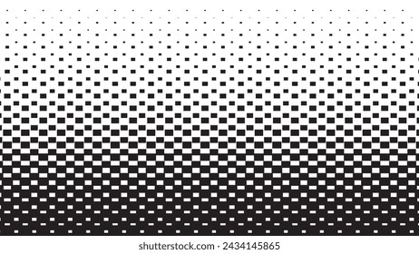 Fondo de patrón blanco y negro de textura sin costuras de semitono para el telón de fondo