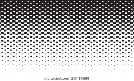 Halftone seamless texture black and white pattern background for backdrop