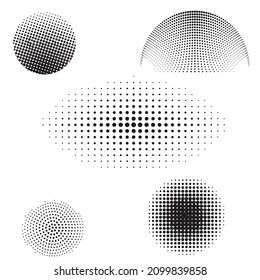 Halftone Silhouette Bundle for Design