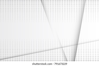 Halftone silver abstract background. Modern design template for web site, flyer, digital presentation, cover and magazine. Abstract concept for brochure, poster, backdrop and space for text