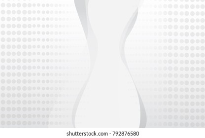 Halftone silver abstract background. Modern design template for web site, flyer, digital presentation, cover and magazine. Wavy concept for brochure, poster, backdrop and space for text