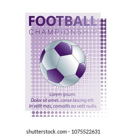 Halftone Soccer Football Game Sport
Competition  Kick Champion Club Team Championship
