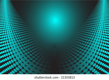 halftone space or sun
