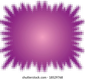 halftone splatter (halftone design element set)