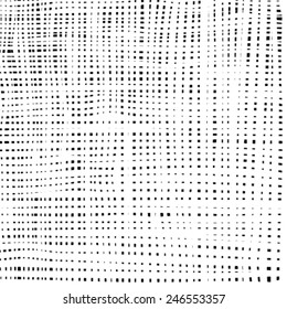 Halftone spot line grunge texture for your design.