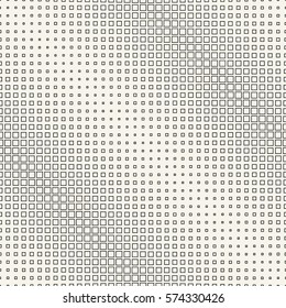 halftone square geometric gradient pattern