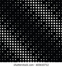 halftone square geometric gradient pattern