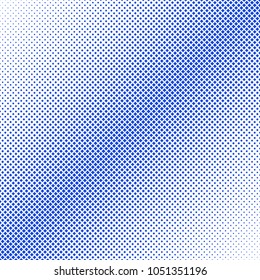 Halftone square pattern background design - abstract vector graphic