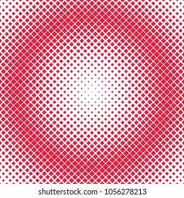 Halftone square pattern background design - abstract vector graphic