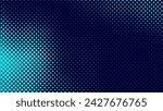 Halftone Square Pixels Pattern. Faded Shade Background. Grid Gradation BG. Black Screentone Diffuse Background. Overlay Texture. Abstract Patern for Design Comic Prints. Vector Illustration.