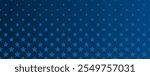 Halftone star pattern on blue gradient background template. America 4th of July Memorial or Independence day theme wallpaper.	
