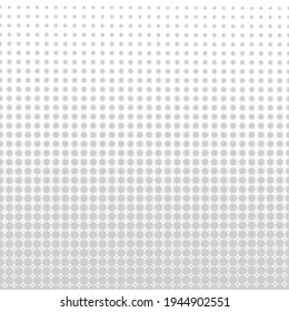 Halftone with stars in abstract style. Geometric retro banner vector texture. Seamless patterns. Fading gradient. 