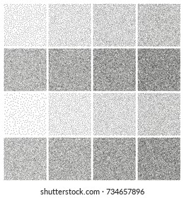Halftone and stipple effect isolated on white. And also includes EPS 10 vector