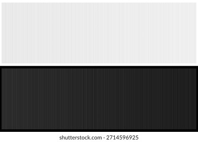 Paquete de textura a rayas de semitono Fondos de línea digital en blanco y negro y Elementos superpuestos.