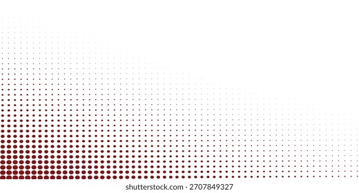 Halbtonstil-Banner-Hintergrund, schwarz-weißer Punkt verblasstes Vektordesign
