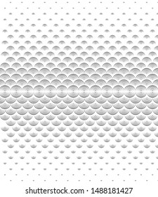 Halftone Style Simple Pattern. Minimal Style Dynamic Tech Wallpaper