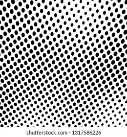 Halftone texture abstract black and white. Monochrome vintage background