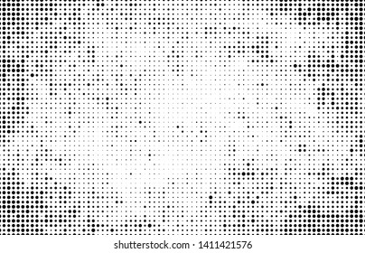 Halftone texture abstract black and white