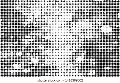 Halftone texture abstract black and white