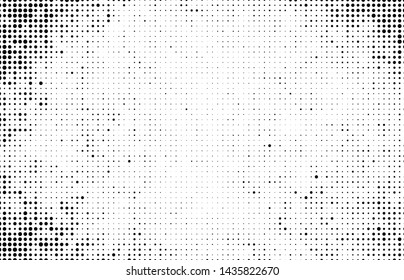 Halftone texture abstract black and white